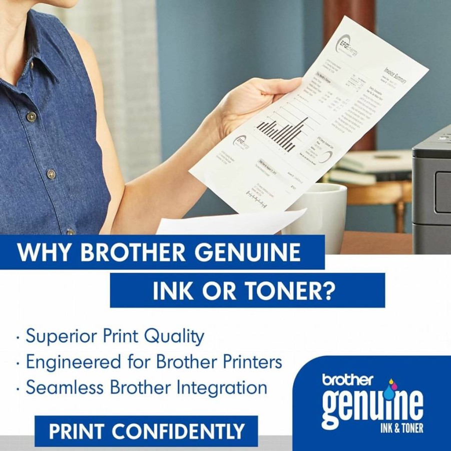 Brother TN-770 Black Toner Cartridge for HL-L2370DW, HL-L2370DWXL, MFC-L2750DW, MFC-L2750DWXL - Retail Packaging