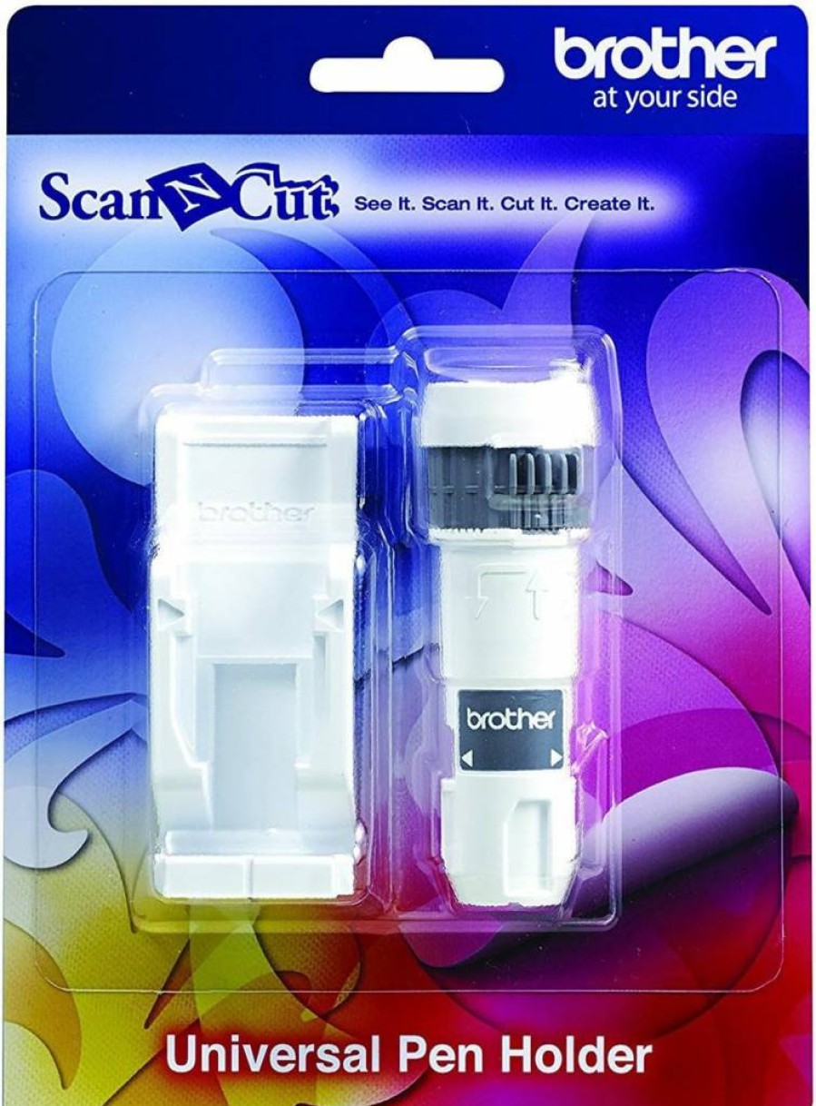 Brother ScanNCut Universal Pen Holder (CAUNIPHL1) - Compatible with Specialty Pens & ScanNCut Pens, Fits 9.6-11.4mm Diameter Pens