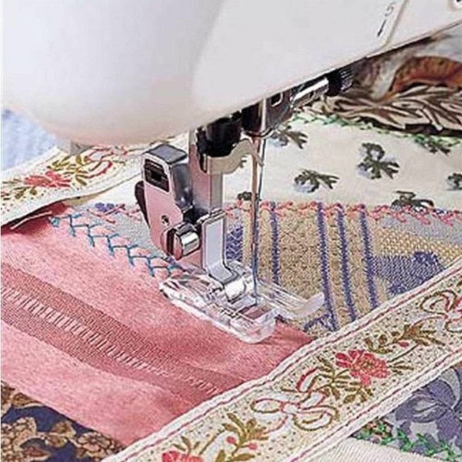 Brother SA144 Clearview Vertical Sewing Machine Foot for Enhanced Visibility and Precision Stitching