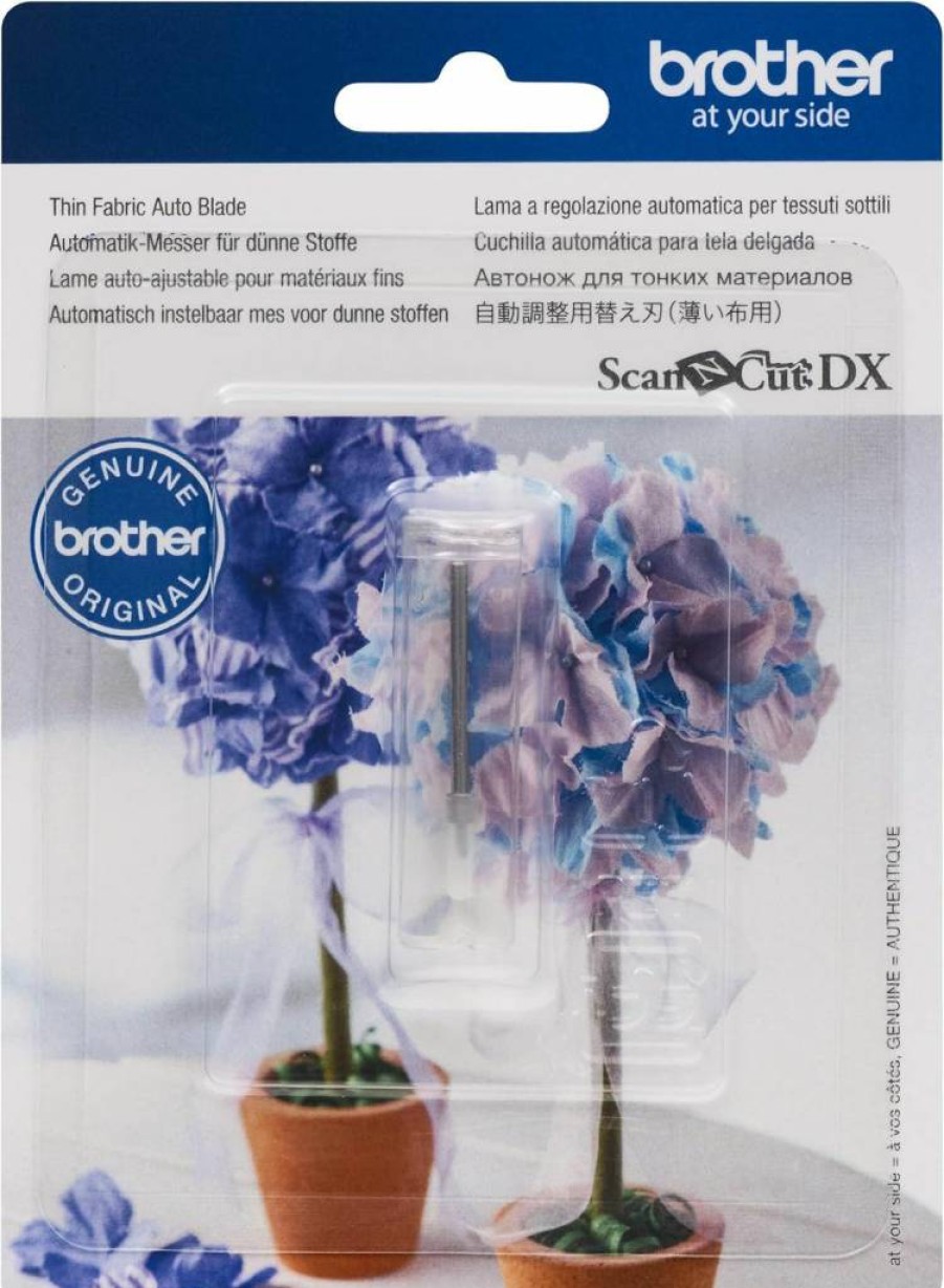 Brother ScanNCut DX Auto Blade CADXBLDQ1 Replacement - Fabric Cutting Blade for Textiles 0.25-0.5mm, Quilting, Appliques, Crafts