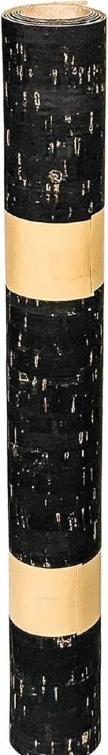 Brother ScanNCut Rolled Cork Fabric - Black and Gold Fleck Pattern for DIY Crafts and Cutting Machines
