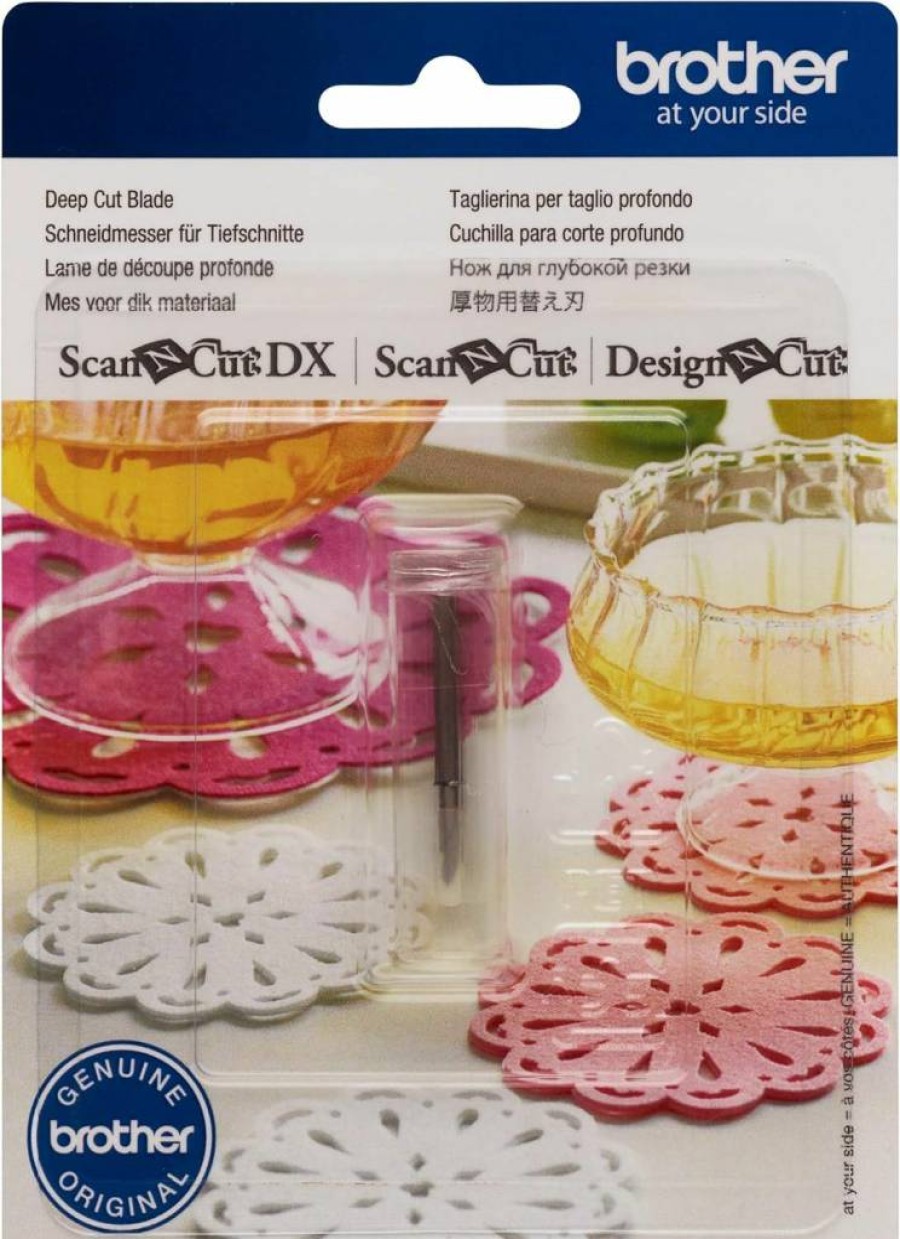 Brother ScanNCut Standard Replacement Cut Blade - Compatible with Cardstock, Craft Foam, Vinyl, Fabric & Paper Cutting Machines