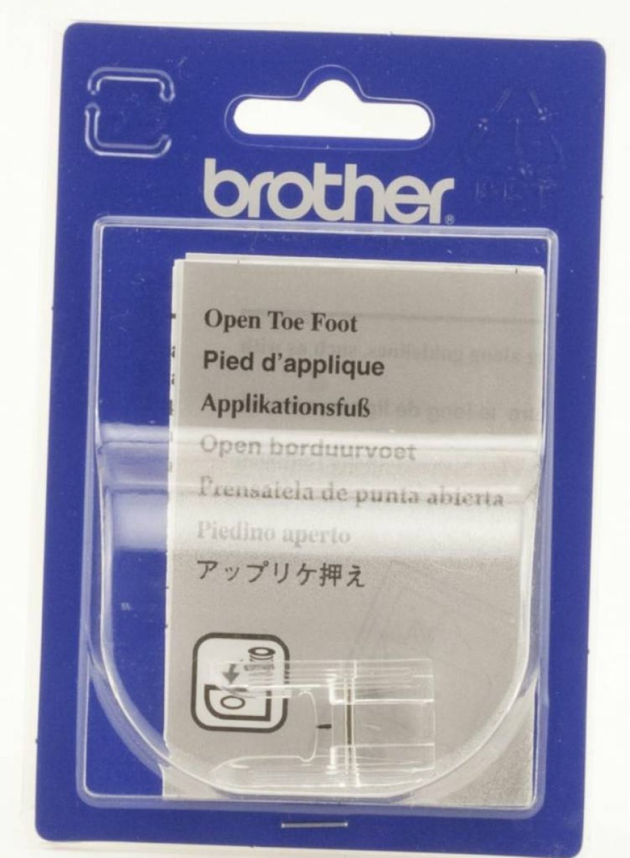 Brother SA147 7mm Open Toe Presser Foot for Sewing Machines