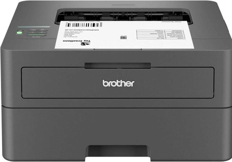 Brother HL-L2405W Wireless Monochrome Laser Printer with Mobile Printing, Alexa Compatibility, Compact Design & Free Trial Subscription for Black & White Output