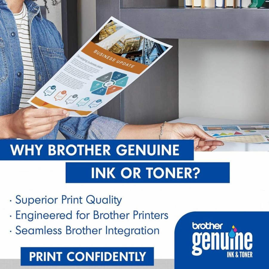 Brother TN431 Magenta Toner Cartridge - Standard Yield, Retail Packaging, Compatible with Brother Printers