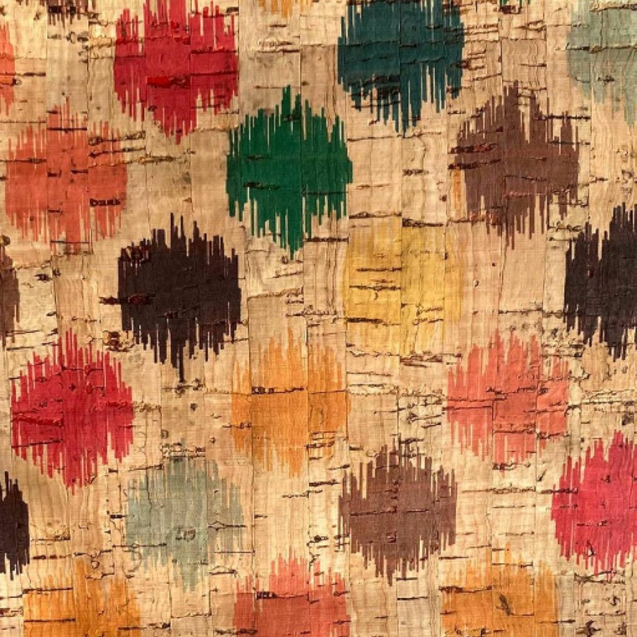 Brother ScanNCut Rolled Cork Fabric with Brush Stroke Patterns - Assorted Colors for DIY Crafts