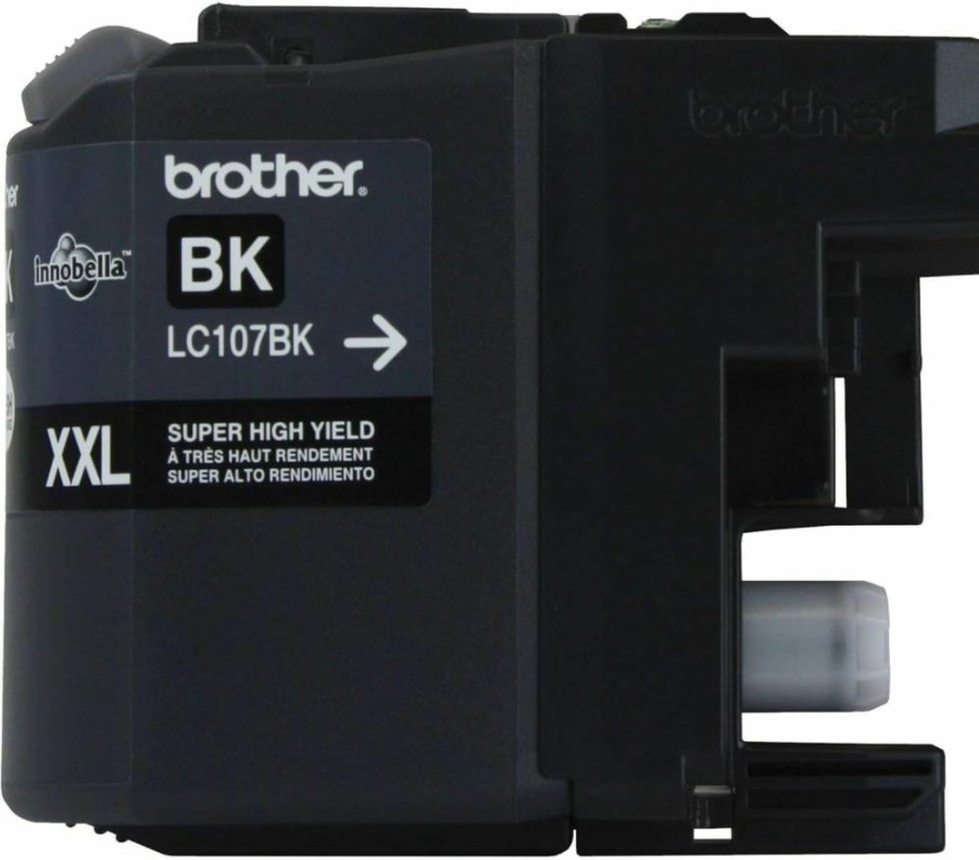 Brother LC1072PKS Black Ink Cartridge for Brother Printers - High-Quality Compatible Ink