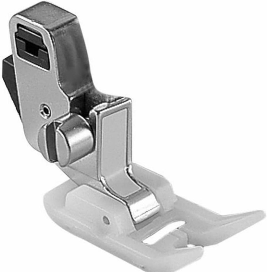 Brother SA114 Non-Stick Sewing Machine Presser Foot - White, Universal Fit for Brother Models