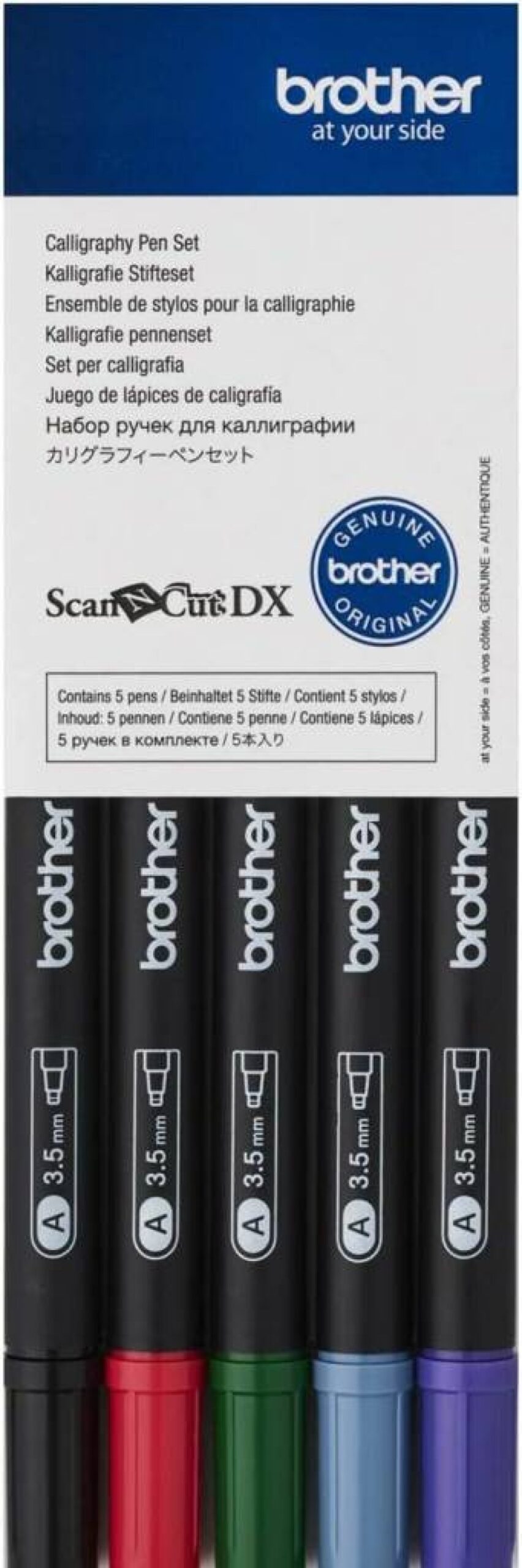 Brother Craft Pen Set - 24 Colors Premium Artist Markers for Drawing & Coloring, Dual Tip Brush & Fine Point, Vibrant Inks, Ideal for Sketching, Bullet Journaling, and DIY Projects