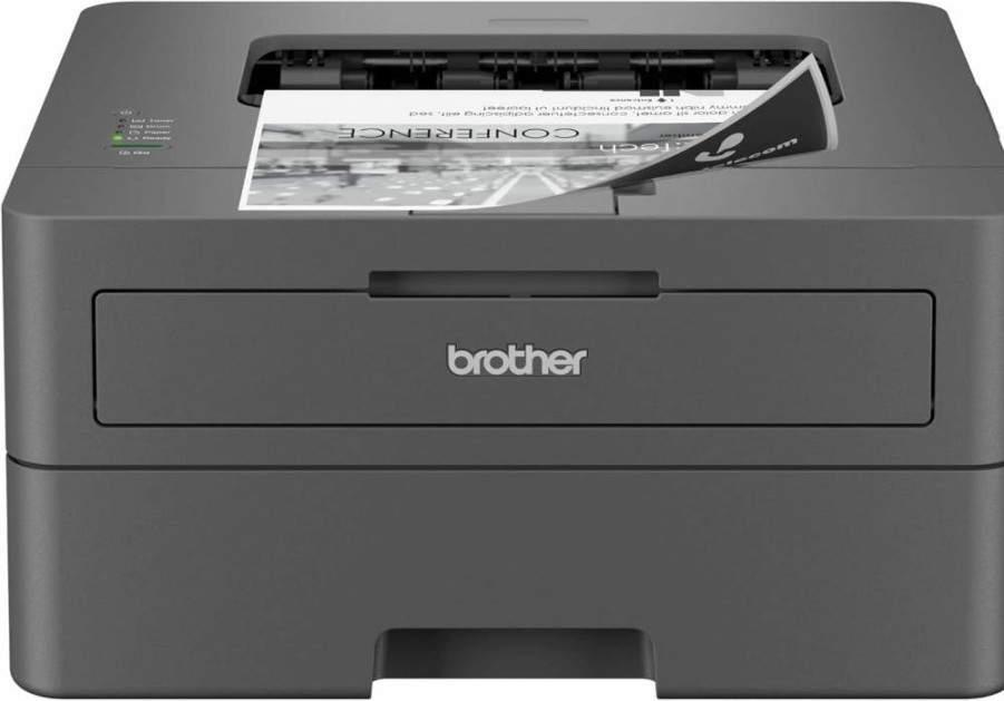 Brother HL-L2400D Monochrome Laser Printer - 32ppm Fast Printing, Auto Duplex, 250-Sheet Capacity, Compact for Home & Office