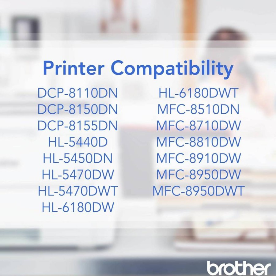 Brother Tn750 High Yield Black Toner Cartridge – Genuine Replacement, Up to 8,000 Pages, Compatible with Amazon Dash Replenishment