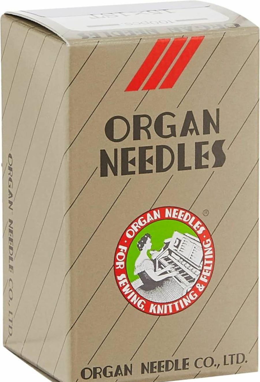 Brother SAEMB7511 75/11 Embroidery Needles, 100-Pack, Silver, Professional Quality Sewing Needles for Machine Embroidery