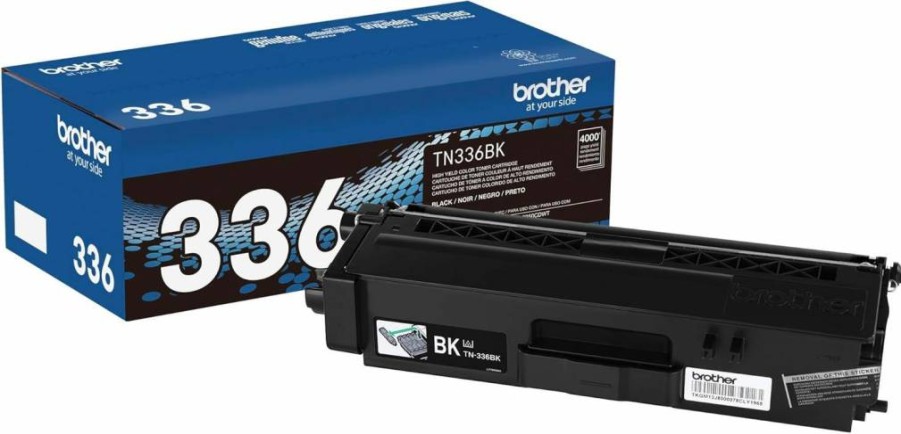 Brother TN-336BK Toner Cartridge (Black) - Compatible with DCP-L8400, L8450, HL-L8250, L8350, MFC-L8600, L8650, L8850 - Retail Packaging
