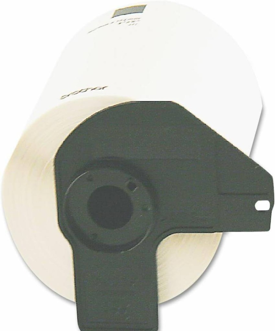 Brother DK-1241 White Shipping Labels 4x6 Inches, 200-Pack Die-Cut Adhesive Paper Labels, 1 Roll per Box, Genuine Brother Brand