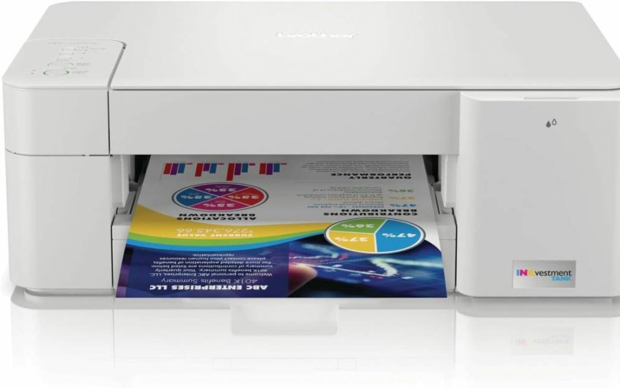 Brother MFC-J1205WXL Wireless Color Inkjet All-in-One Printer with High-Yield Ink Tank, 2-Year Ink Supply, Print Copy Scan