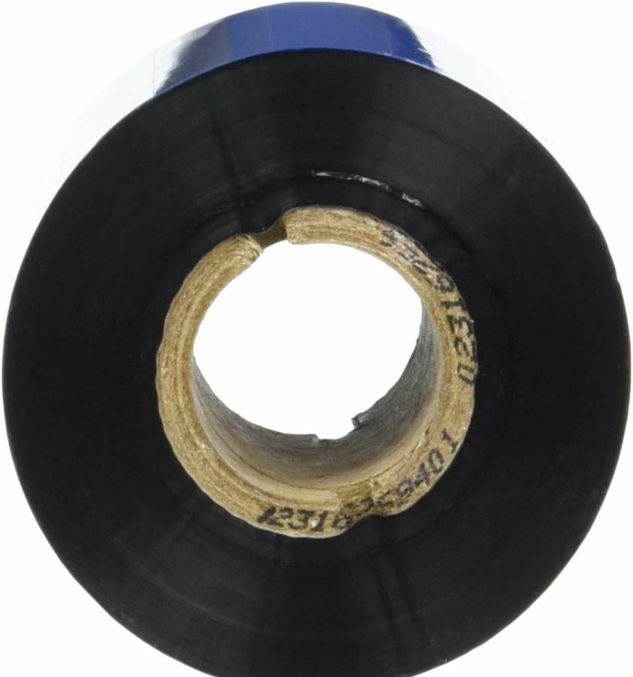 Brother 60mm Black Thermal Transfer Ribbon for Wax/Resin Printing - 2.36" Wide