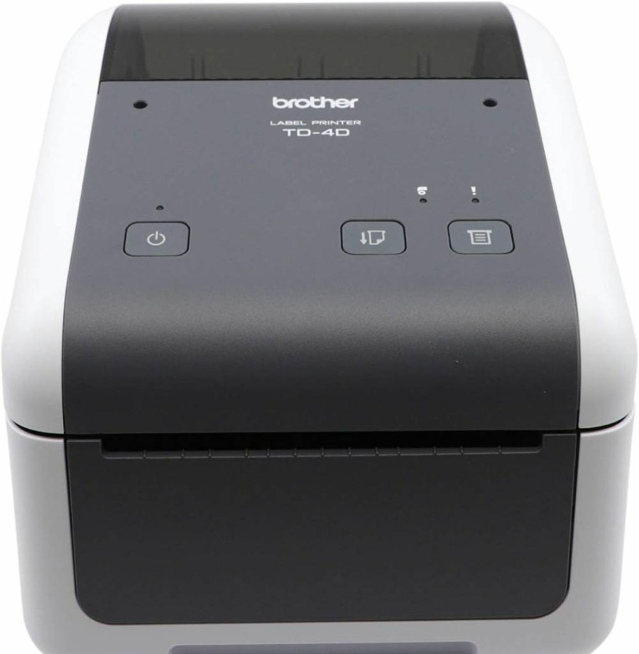 Brother Td4420Dn 4-Inch Thermal Label Printer with 203 DPI, 8 IPS, USB, Serial & Ethernet Connectivity for Barcode & Desktop Label Printing