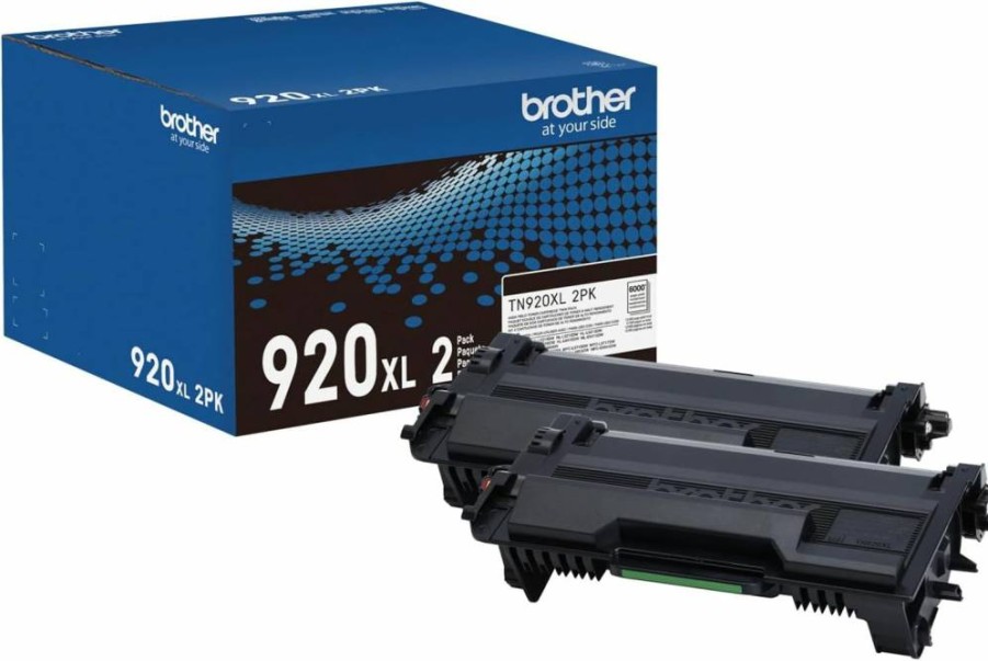 Brother TN920XXL High-Yield Black Toner Cartridge - Compatible with HL-L5210DN, HL-L5210DW, HL-L6210DW, MFC-L6810DW & More (1 Pack)