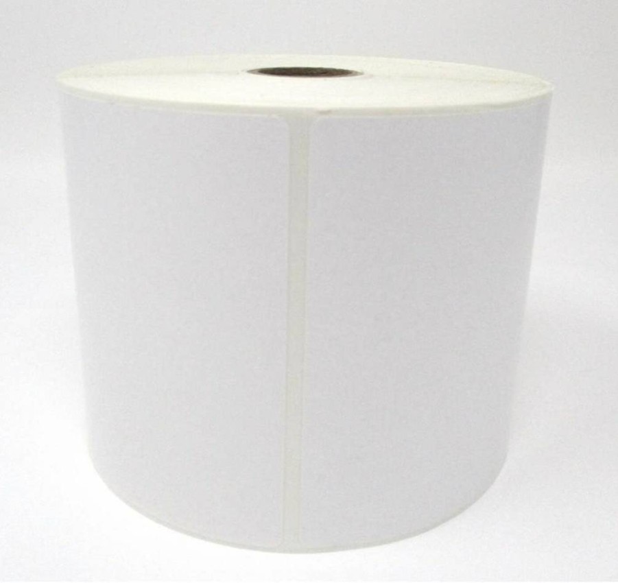 Brother Genuine RD008U1S Direct Thermal Labels - 4" x 6" White Shipping Labels, 475 Labels per Roll, 8 Rolls (3,800 Total), Premium Die-Cut Paper for Brother Printers