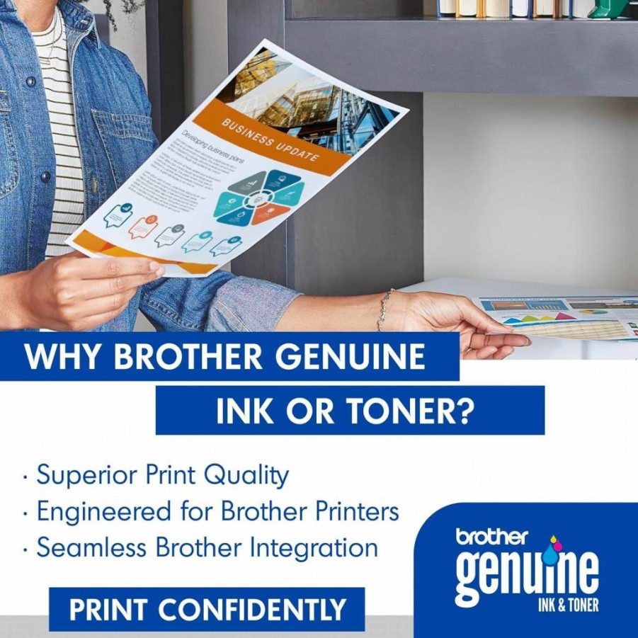 Brother TN331 3-Pack Color Toner Cartridges - Cyan, Magenta, Yellow | Genuine Standard-Yield Toner for Brother Printers