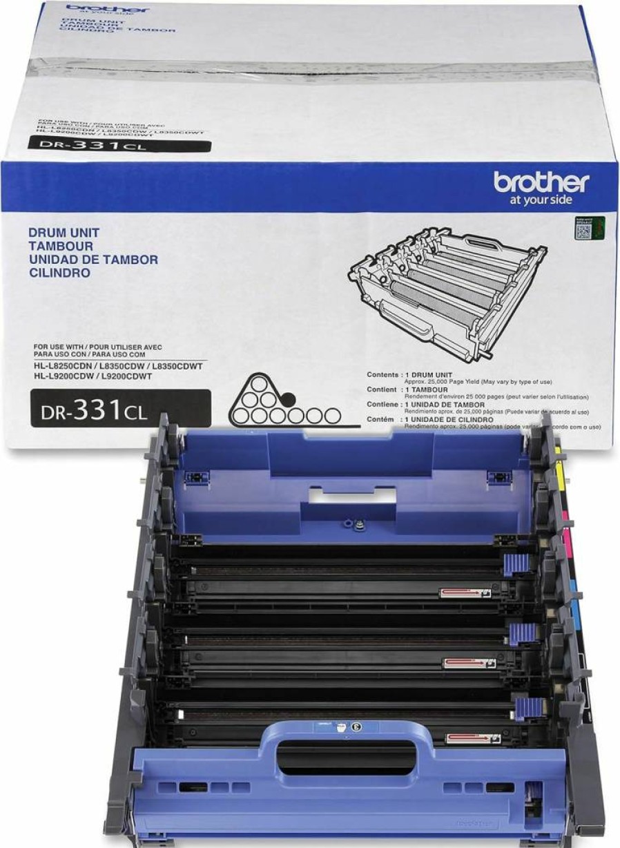 Brother DR331CL Drum Unit Replacement for HL-L8250CDW HL-L8350CDW MFC-L8600CDW MFC-L8850CDW Printers | Compatible Toner Cartridge Set