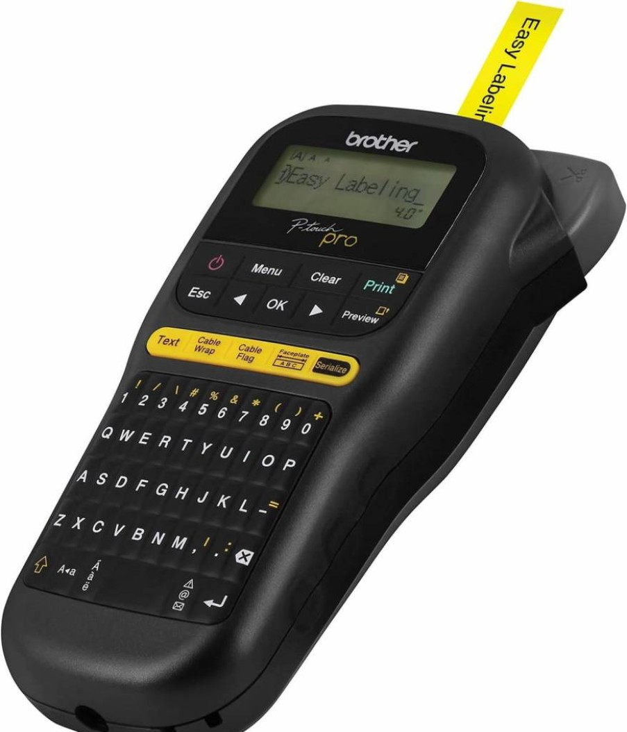 Brother PTH111 P-Touch Pro Label Maker | Genuine Brother Label Printer for Home & Office | High-Quality Labeling Solution